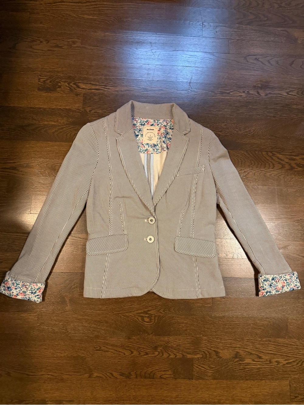 Allihop by Anthropologie Natty Blazer Small